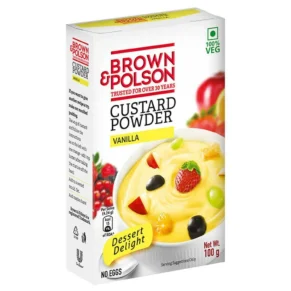 Brown&pourson custard powder vanilla 100gm