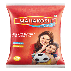 Mahakosh kacchi ghani pure mustard oil. 1lit